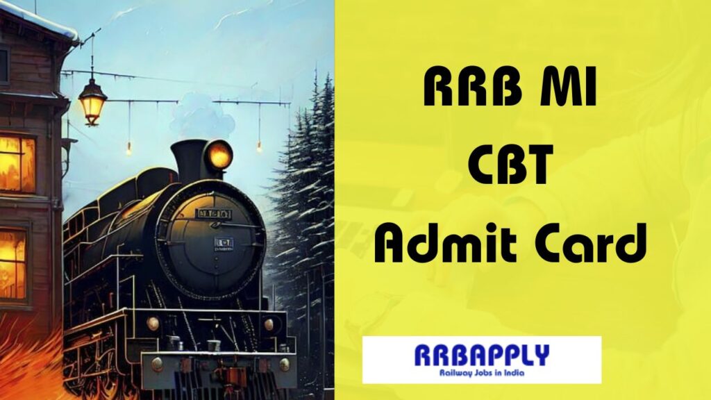 RRB Ministerial & Isolated Categories Admit Card 2024, Exam Date & Call Letter Link is shared on this page for the aspirants.