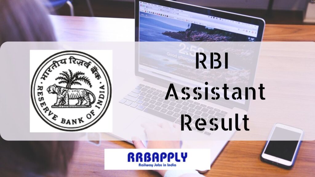 RBI Assistant Result 2024