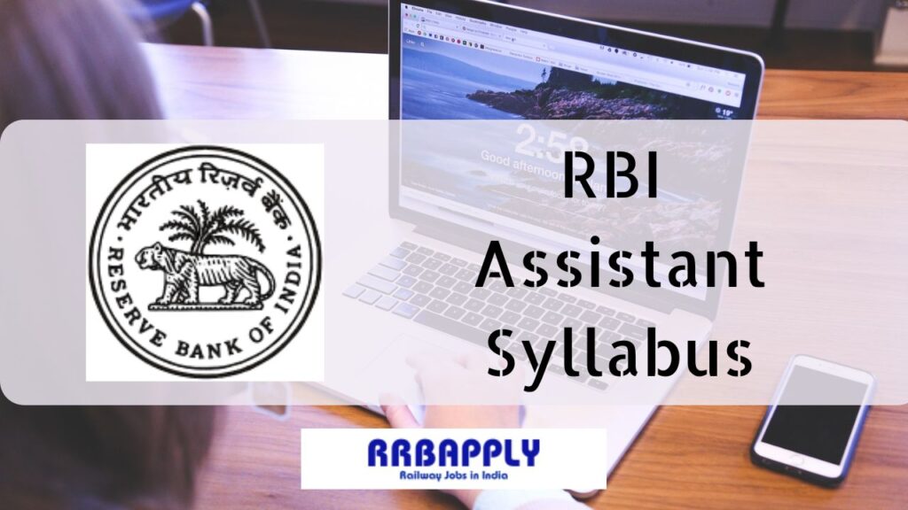 RBI Assistant Syllabus 2024