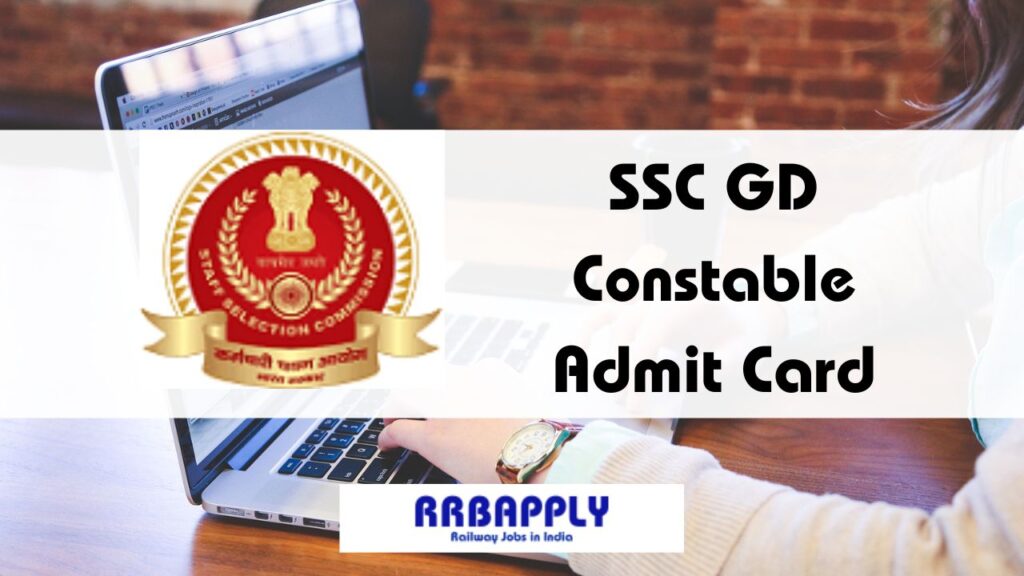 SSC GD Admit Card 2024 Download
