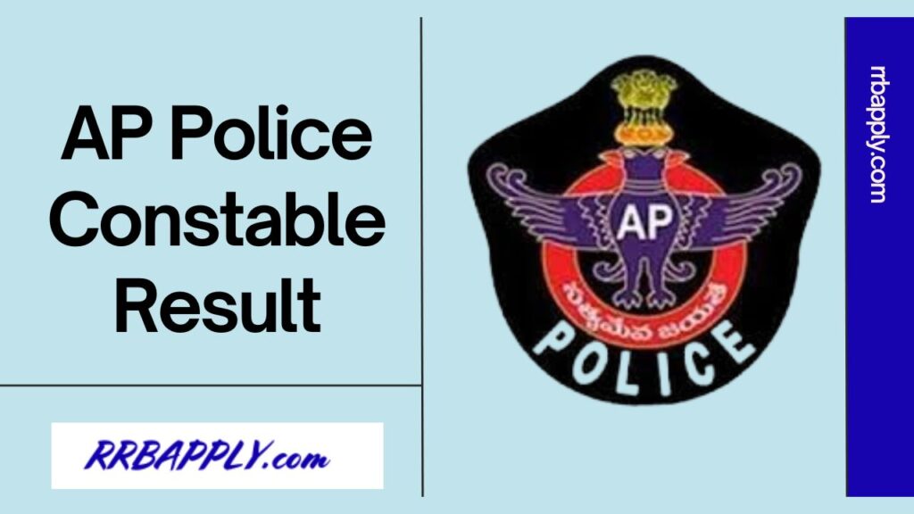 AP Police Constable Result 2024, slprb.ap.gov.in Police Constable Merit List and results direct link is shared on this page for the aspirants