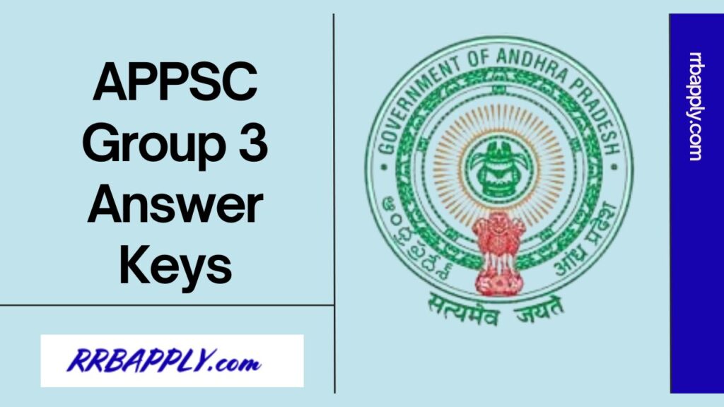 APPSC Group 3 Answer Key 2024, psc.ap.gov.in Group III Exam Paper Solutions are available on this page to download it from the AP PSC website