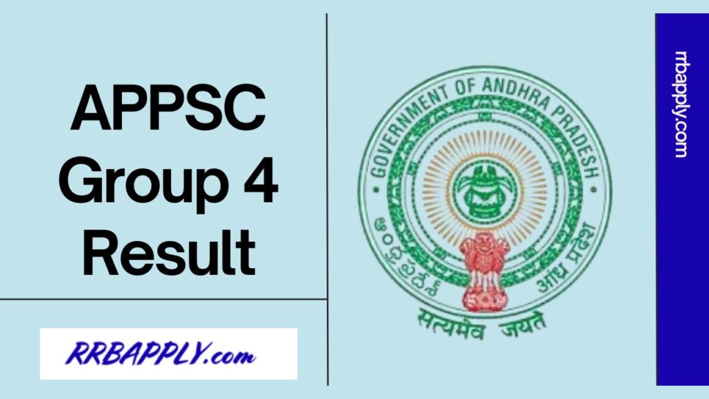 APPSC Group 4 Result 2024, psc.ap.gov.in Group IV District Wise Merit Lists & Cut Off Marks Direct Download Link is available Here