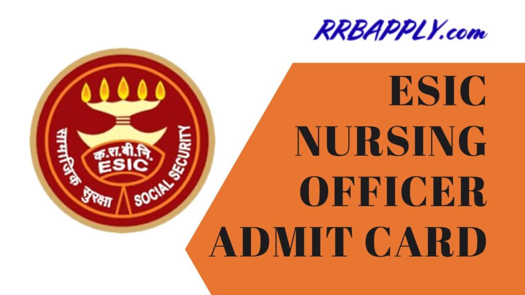 UPSC ESIC Nursing Officer Admit Card 2024 is going to be available by end of June 2024. Hence, the applicants must download the call letter. from this page.
