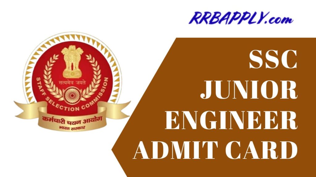 SSC JE Admit Card 2024 Download Link is available on this page for the aspirants to help them fetch Junior Engineer Exam Hall Ticket easily.