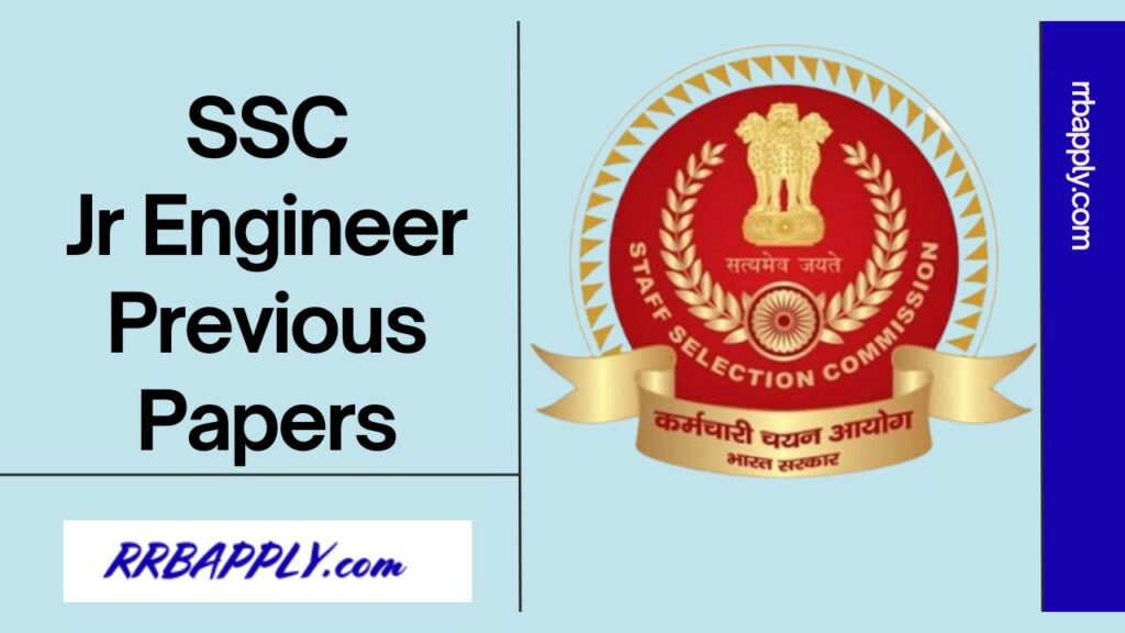 SSC JE Previous Question Paper, Get Staff Selection Commission JE Old Papers with Answers through this page as shared for the candidates.