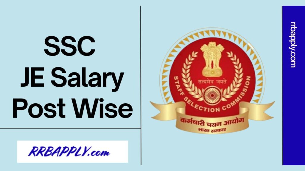 SSC JE Salary 2024, ssc.gov.in Junior Engineer Pay Scale, Allowances & Promotions Details are discussed on this page for the aspirants