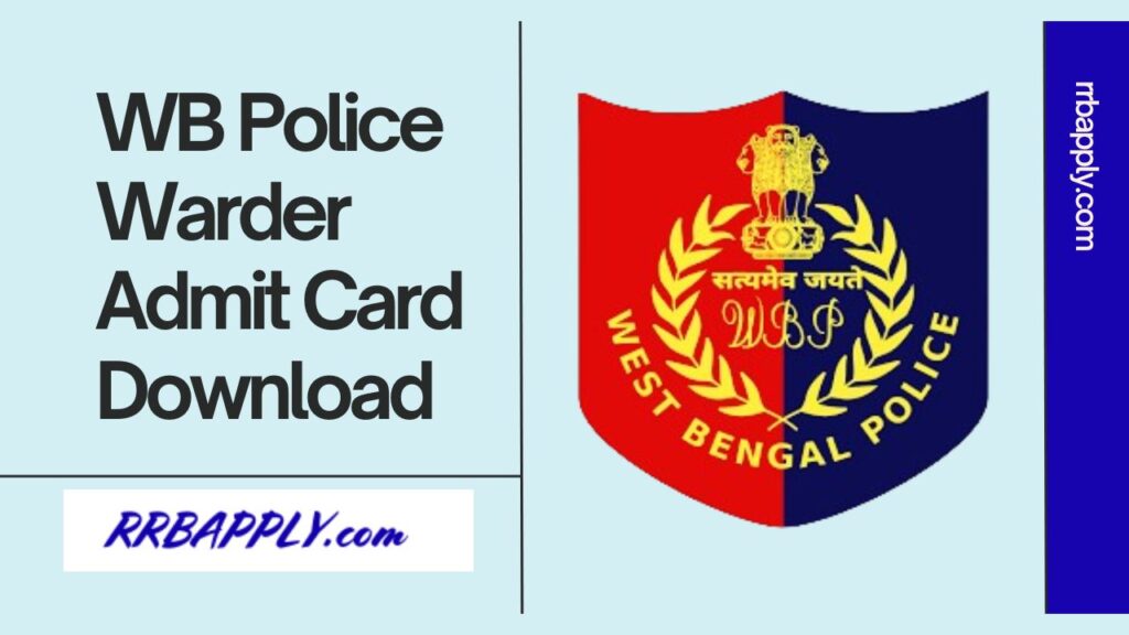 WBPRB Warder Hall Ticket 2024, WB Police Warder Admit Card 2024 Link is shared on this page to help the aspirants to fetch the call letter.