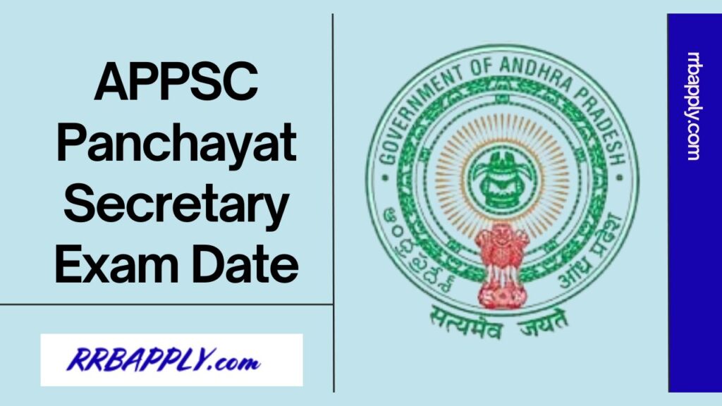 APPSC Panchayat Secretary Exam Date 2024, psc.ap.gov.in Group 3 Exam Schedule is shared on this page for the applicants