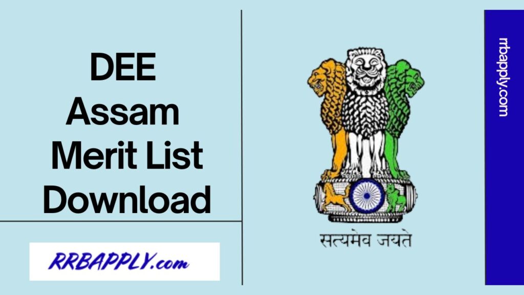 DEE Assam Merit List 2024 - DEE LP / UP Teacher Result PDF Direct Link according to the districts of Assam is shared on this page for all
