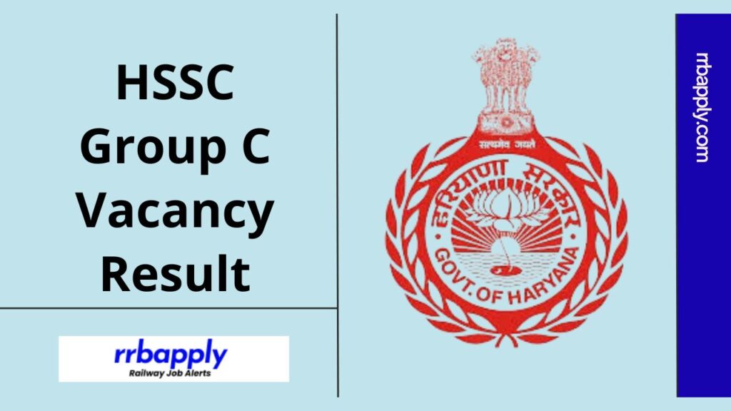 HSSC Group C Result 2024: Check Haryana Group C Recruitment Result 2024, Cut Off mark and merit list through the direct link shared here.