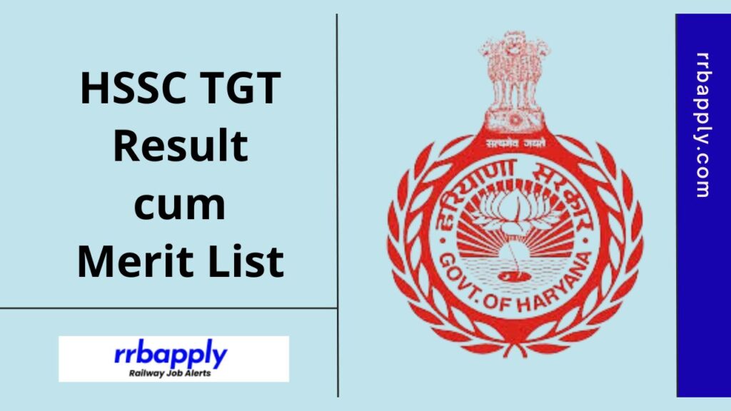 HSSC TGT Result 2024 Out, Check Final Result cum Merit List of Haryana SSC TGT Recruitment 2023 through the direct link shared here.