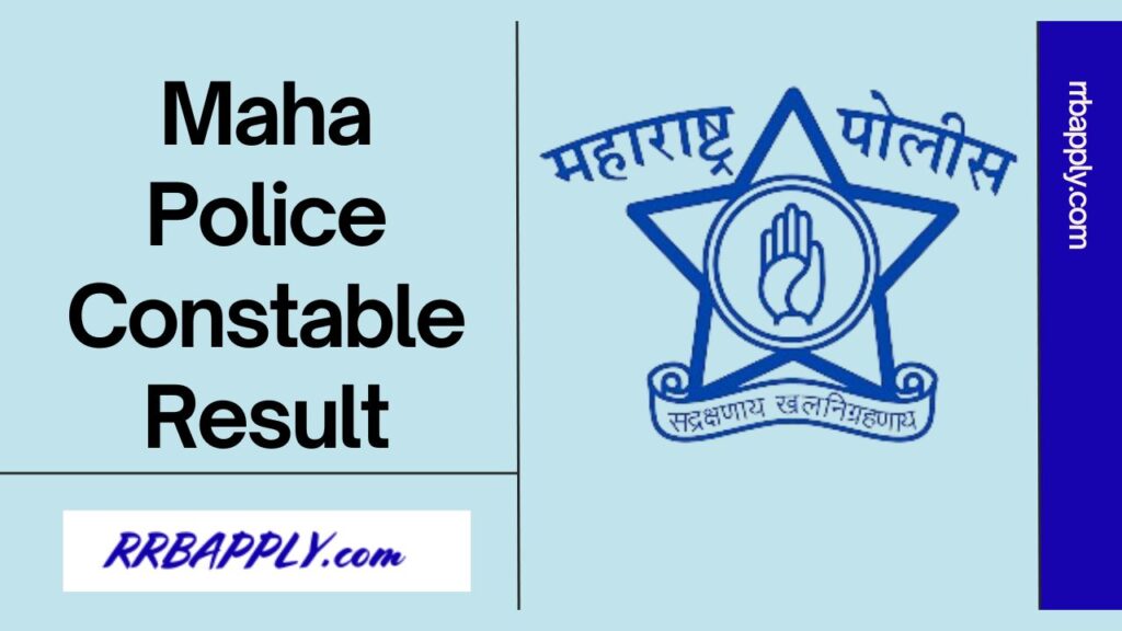 Maharashtra Police Constable Result 2024, PET Result PDF Link ...