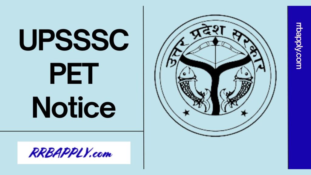 UPSSSC PET Notification 2024 - Get Details of Uttar Pradesh Preliminary Eligibility Test 2024 or UP PET 2024 shared on this page for aspirants