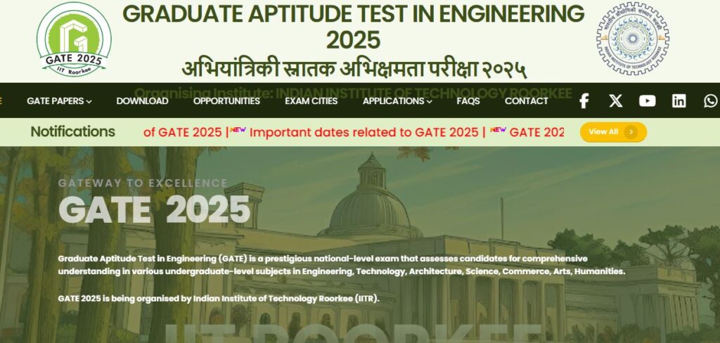 GATE Result 2025: Get GOAPS Score, All India Rank & How to Download GATE 2025 Result/ Score Card through the Direct Link shared on this page.