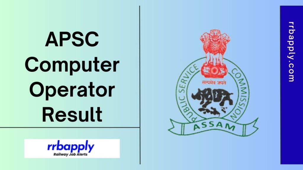 APSC Computer Operator Result 2024, Cut Off & Merit List is shared on this page for the aspirants to easily fetch the selection status.