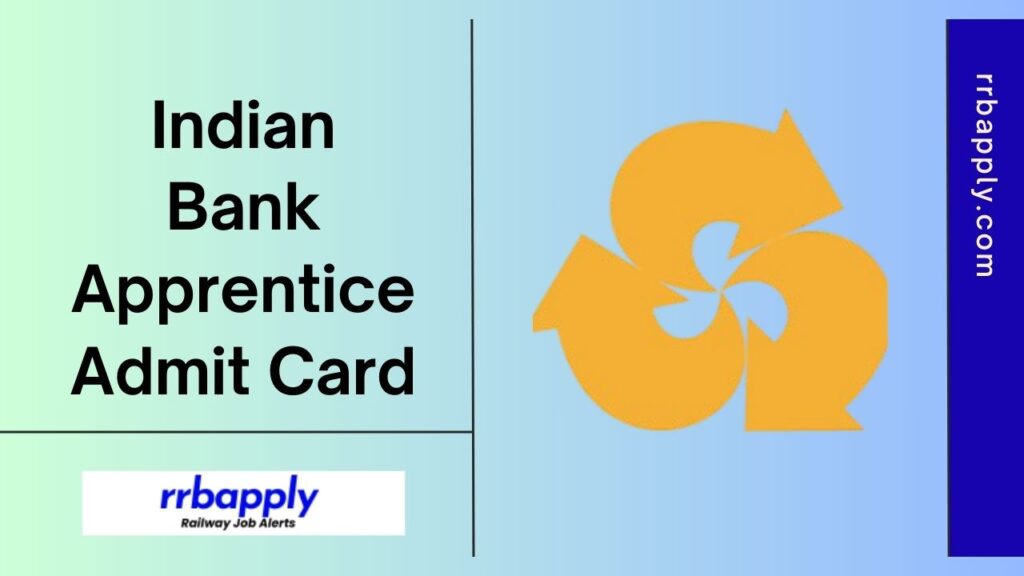 Indian Bank Apprentice Admit Card 2024 for the Online Test is released now. Aspirants can follow direct link here to fetch the call letter