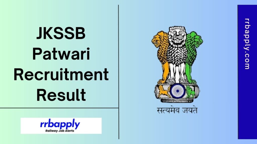 JKSSB Patwari Result 2024 in c/w Written Exam held is shared on this page for the aspirants through which the aspirants can check the result.