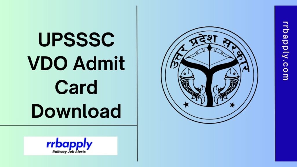 UPSSSC VDO Admit Card 2024: Get the Uttar Pradesh Gram Panchayat Adhikari Admit Card Download Link is shared on this page for aspirants,