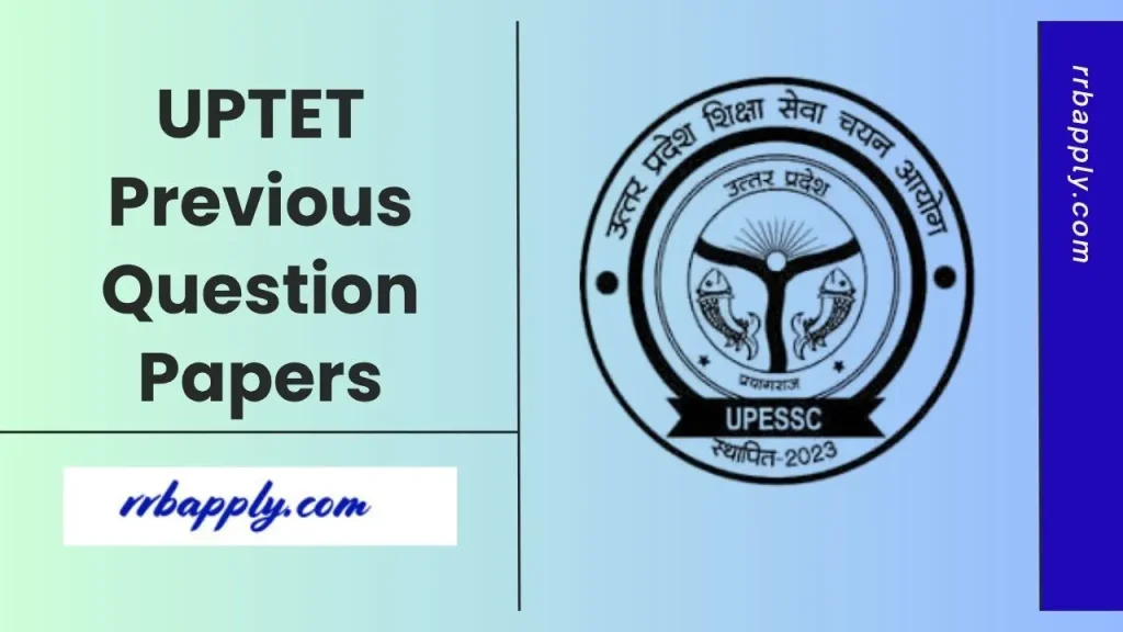 Easily crack the UPTET Exam with the practice of the UPTET Previous Question Papers with Answers are present here.