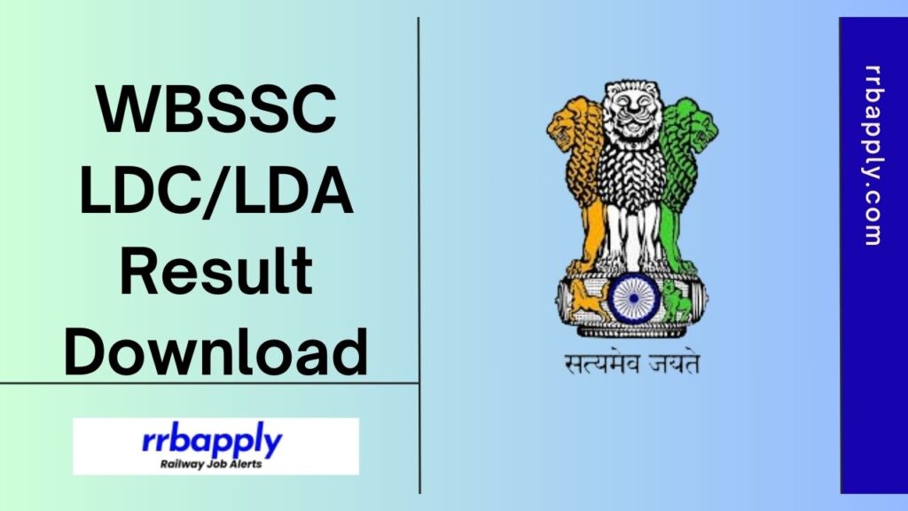 WBSSC LDC/LDA Result 2024: The West Bengal SSC declares the Lower Division Assistant/ Lower Division Clerk Recruitment Result online.