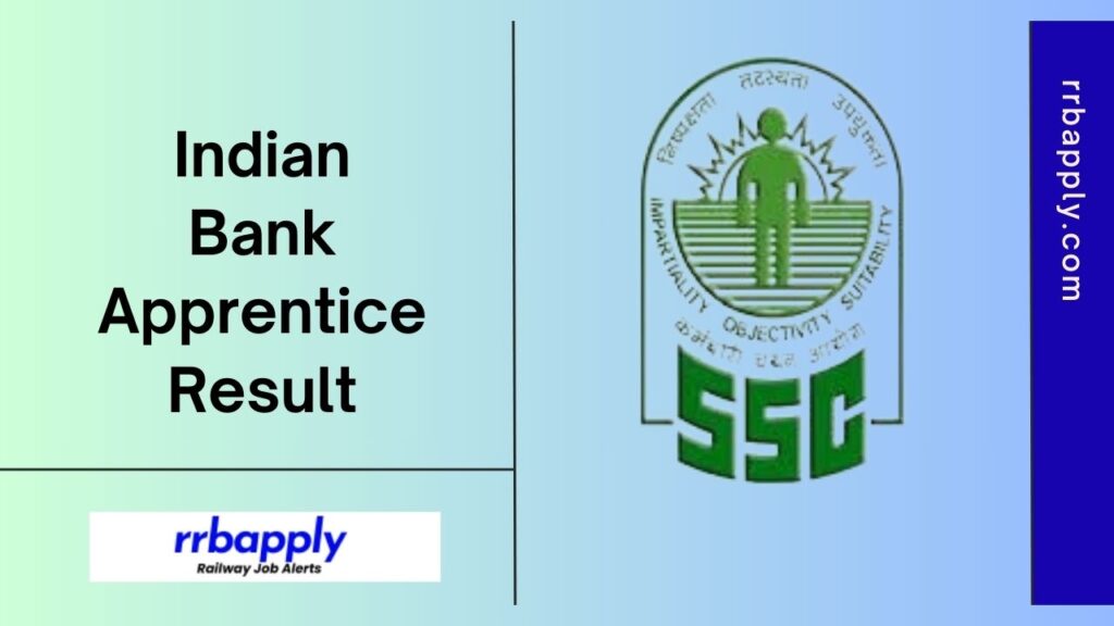 Indian Bank Apprentice Result 2024: Check indianbank.in Apprentice Engagement Result 2024 through the direct link shared on this page.