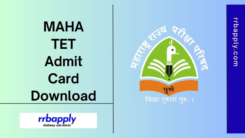 MAHA TET Admit Card 2024 for Paper 1 & Paper 2 can be easily downloaded through the Direct Link to Hall Ticket Download from this page.