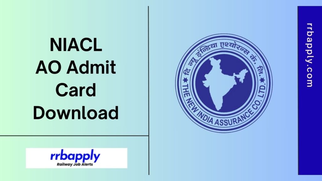 NIACL AO Admit Card 2024 for the Prelims / Mains / Interview can be easily downloaded from this page using the direct link available here.