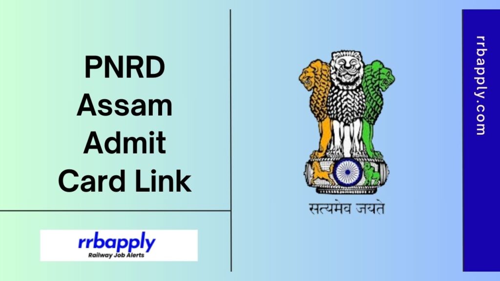 PNRD Assam Admit Card 2024, Exam Date & Call Letter @ rural.assam.gov.in can be easily downloaded from this page using the direct link.