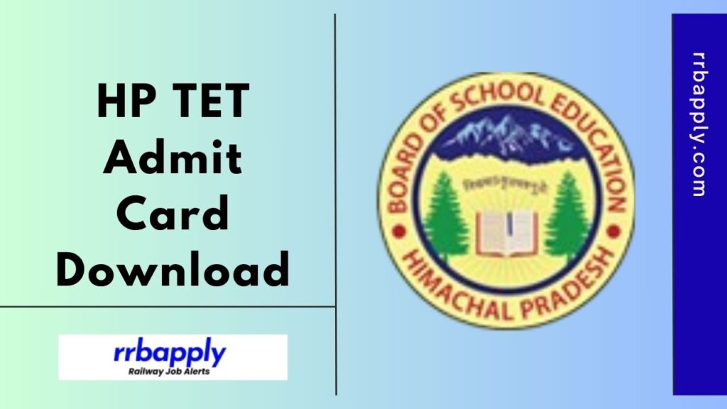 HP TET Admit Card 2024: Himachal Pradesh TET Admit Card 2024 can be easily downloaded through the direct link shared on this page.