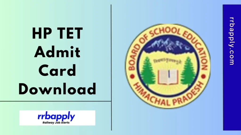 HP TET Admit Card 2026: Himachal Pradesh TET Admit Card 2026 can be easily downloaded through the direct link shared on this page.