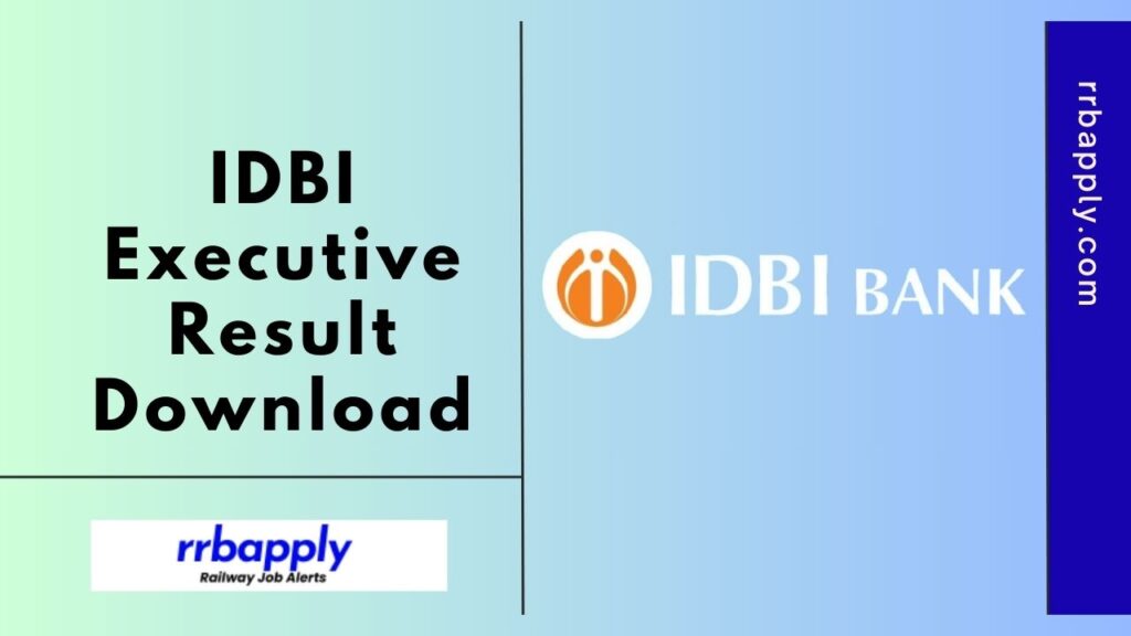 IDBI Executive Result 2024: Check IDBI Bank ESO Result 2024, Cut Offs & Final Result PDF through the direct link shared on this page.