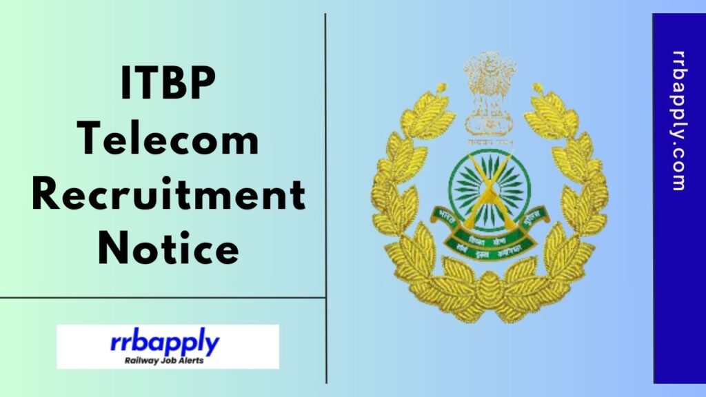 ITBP Telecommunication Recruitment 2024 for Sub Inspector, Head Constable & Constable 526 Vacancy Application Starts. Check the Details Here.