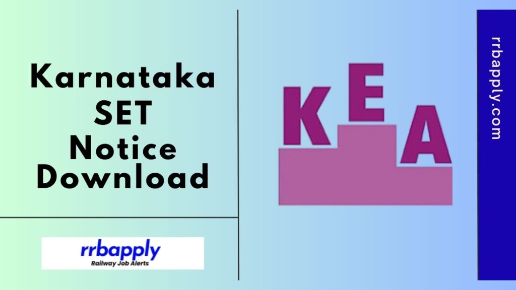 KSET Notification 2024: Karnataka SET 2024 Notification, Eligibility & Application Form is shared on this page for the aspirants.