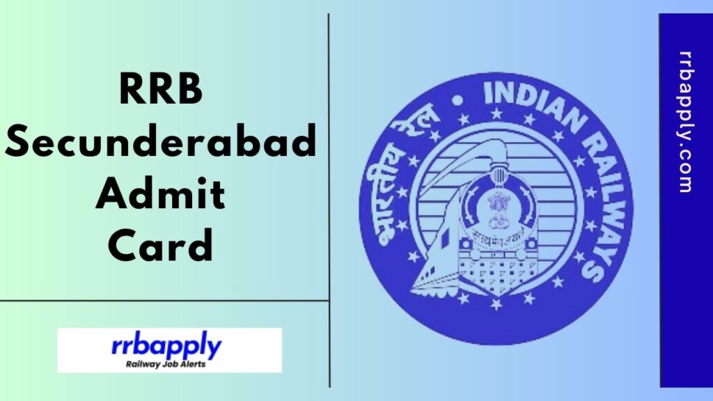 RRB Secunderabad Admit Card 2024 for ALP, Technician, JE, Paramedical, NTC & Group D Recruitment can be downloaded through this page.