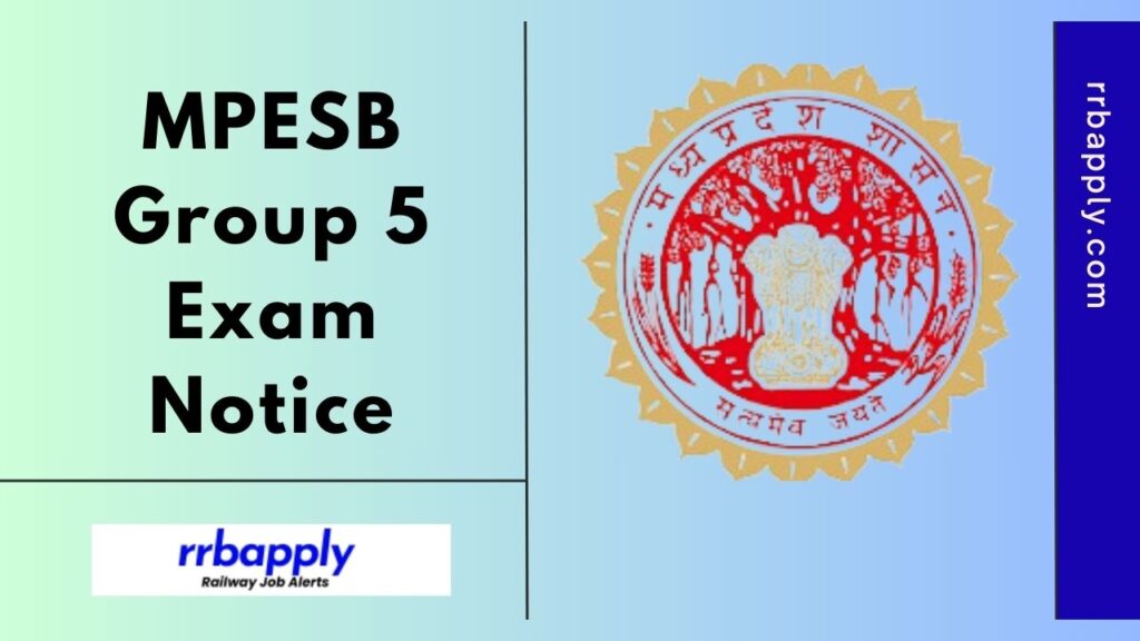 MPESB Group 5 Recruitment 2025 - Check MP ESB Group 5 Paramedical Staff Vacancy of Staff Nurse, Pharmacist & Others from this page.