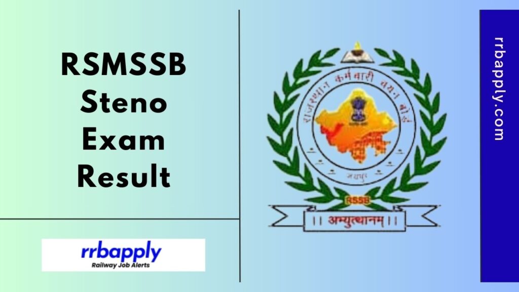 RSMSSB Stenographer Result 2024, Cut Offs and Merit List can be checked through the direct link shared on this page for the aspirants.