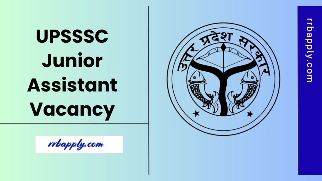 UPSSSC Kanisth Sahayak Recruitment 2025 Notification Details like eligibility, vacancy & application form is shared on this page.