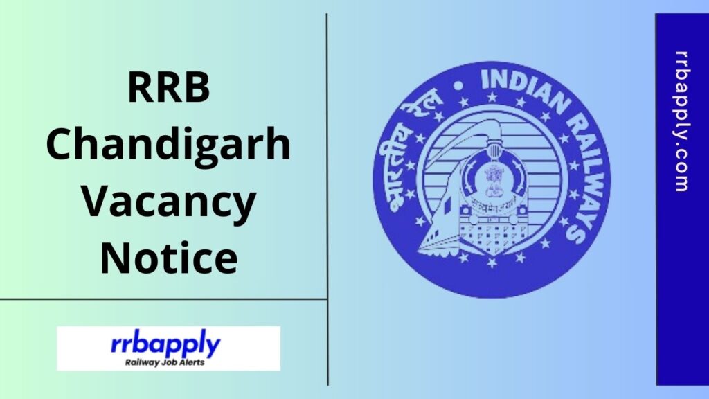 RRB Chandigarh Recruitment 2025, Northern Railway Group D Vacancy Application LIVE @ rrbcdg.gov.in. Check the Details from Here.