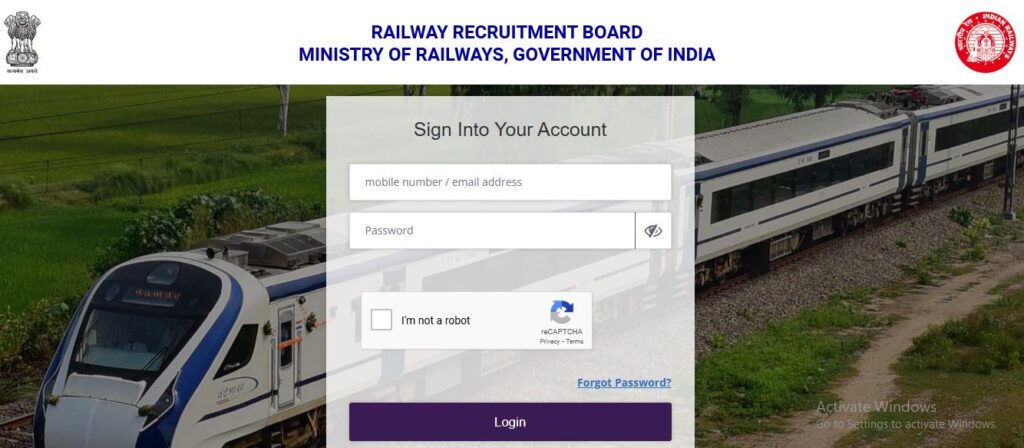 RRB Group D Apply Online Link