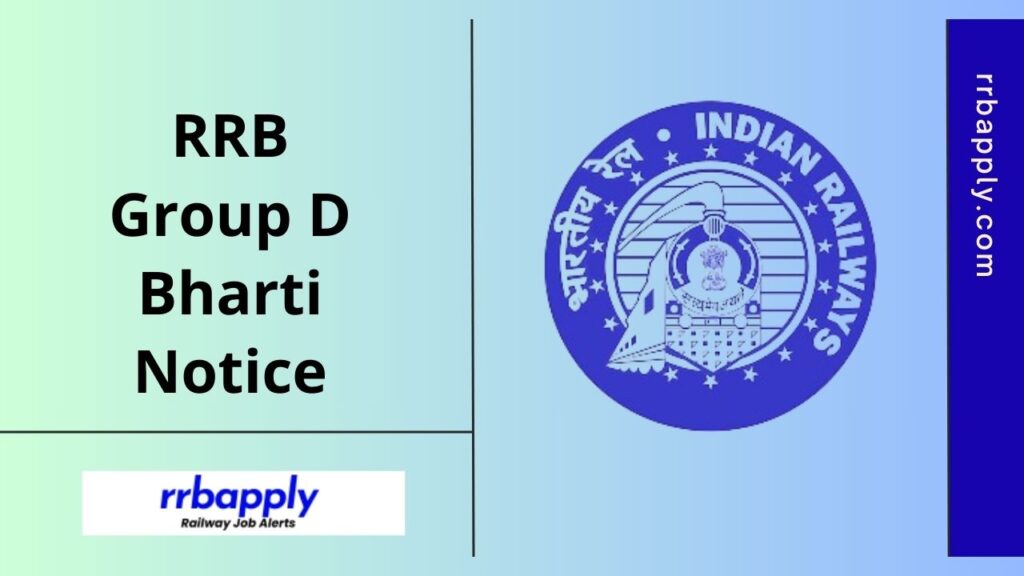 RRB Group D Bharti 2025 Detailed Notification OUT @ rrbapply.gov.in, Apply Online Starts on 21st January 2025. Check the Details Here.
