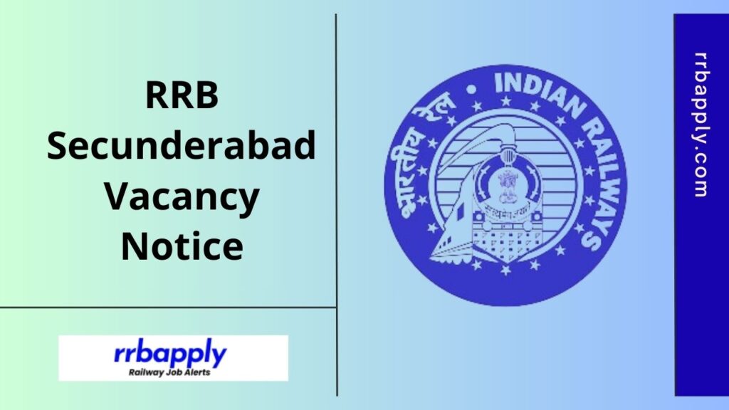 RRB Secunderabad Recruitment 2025 Updates – Railway SCR Group D / ALP/ Technician / NTPC/ JE Jobs Notifications @ rrbsecunderabad.gov.in