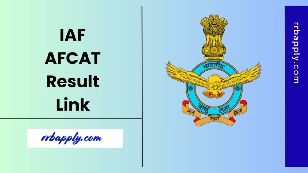 AFCAT 2 Result 2025 is Declared @ afcat.cdac.in, Check Indian Air Force (IAF) AFCAT 2 Results, Scorecard and merit list link shared here
