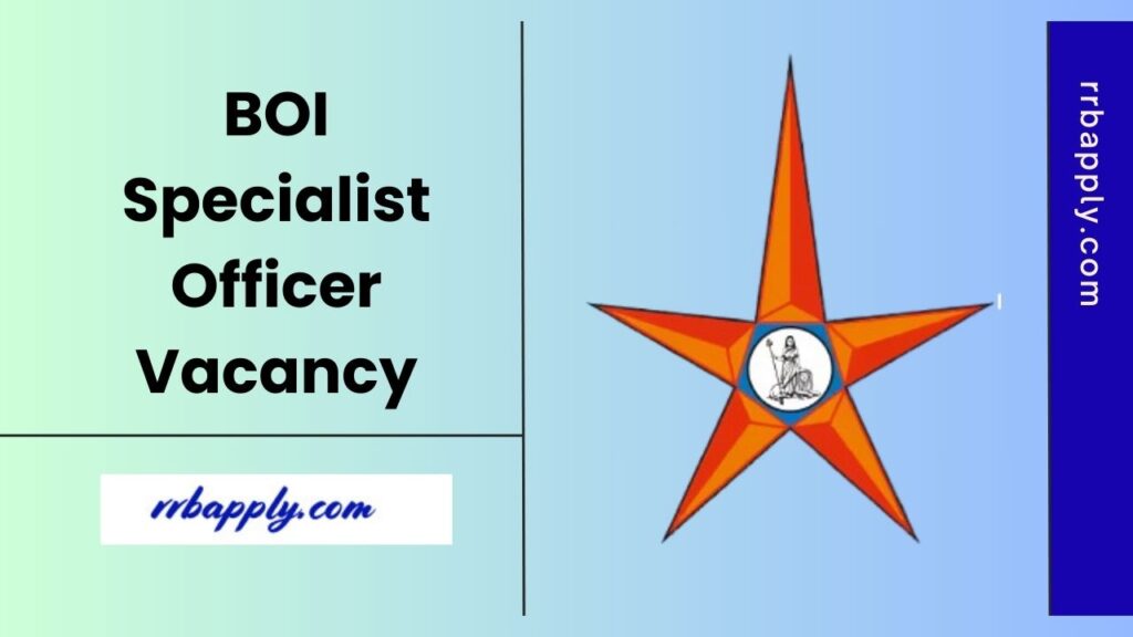 Bank of India SO Recruitment 2025 Notification Details like Eligibility, Vacancy & Online Application Link is shared on this page for all.