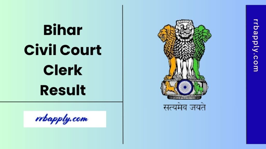 Bihar Civil Court Clerk Result 2025, Download Patna District Court Clerk Recruitment Prelims Merit List PDF through the direct link shared.