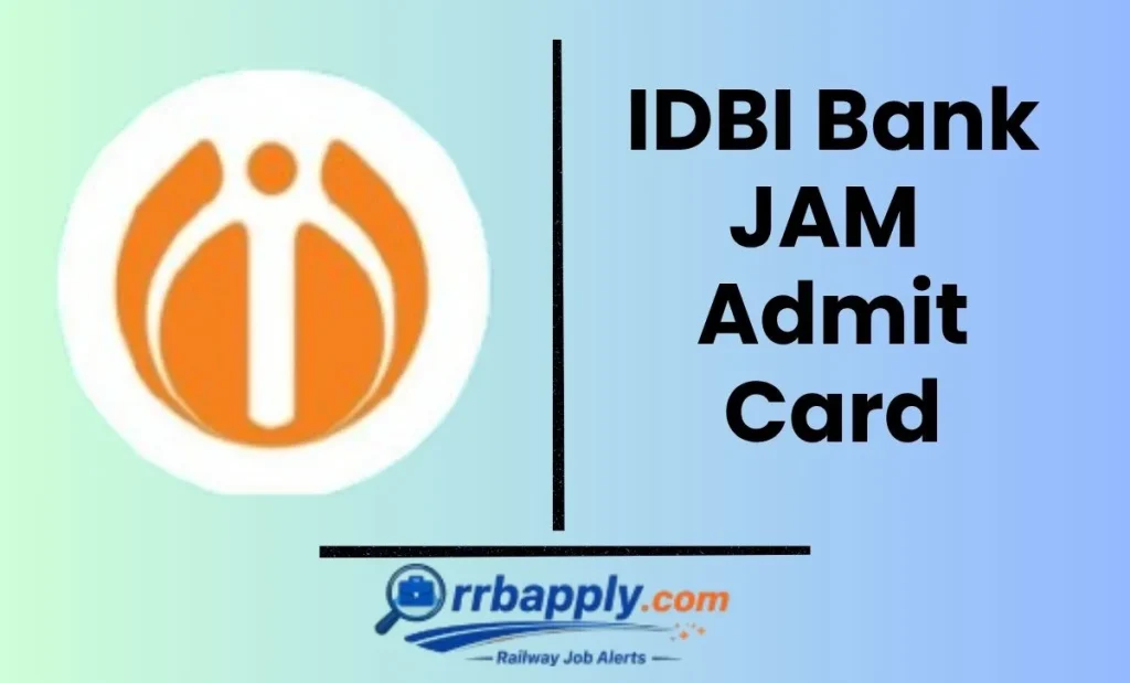 IDBI JAM Admit Card 2026 in c/w Junior Assistant Manager Online Test is Released Now @ idbibank.in. Download the Call Letter from here.