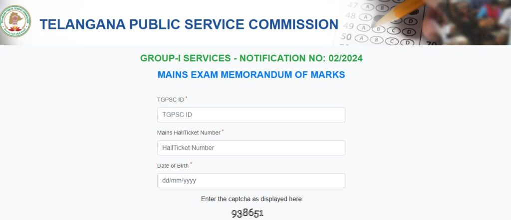TSPSC Group 1 Mains Result 2024 Link