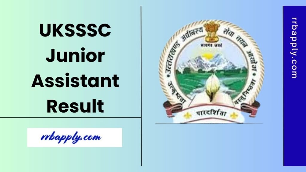 UKSSSC Junior Assistant Result 2025 for the Written Examination is released on this page through the direct link shared for the aspirants.