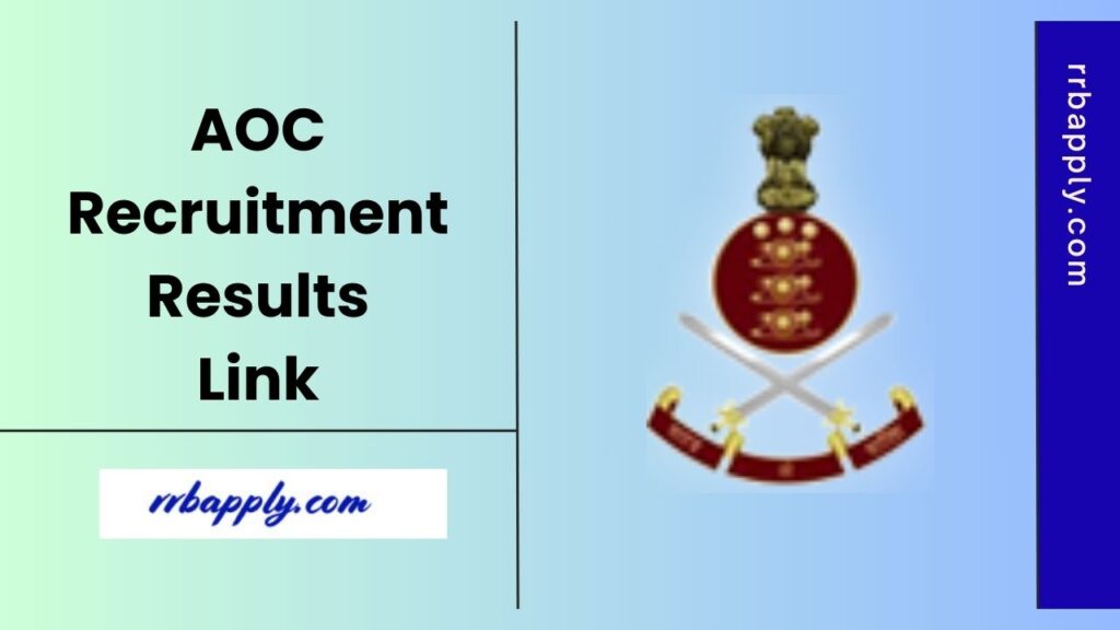 AOC Result 2025 for Material Assistant, JOA, Civil Motor Driver, Tele Operator, Fireman, Carpenter, Painter, MTS and Tradesman Mate is released now.