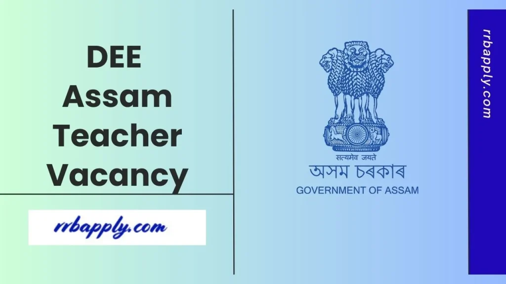 DEE Assam Teacher Recruitment 2025 for 4500 LP & UP Teacher Vacancy is announced. Interested Candidates can check the details from this page.